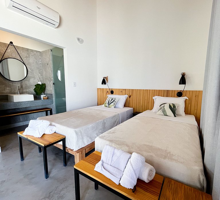 Cabana Água - Hidromassagem, Wifi e Varanda