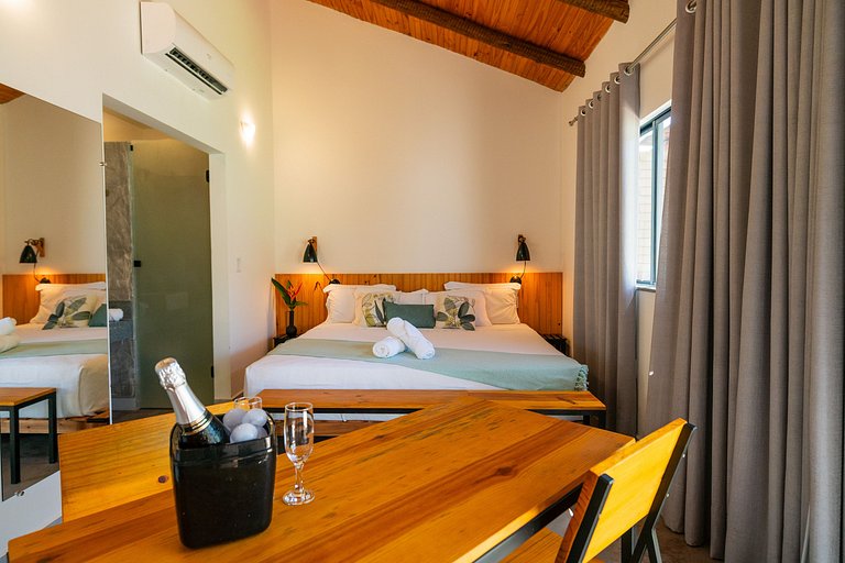 Cabana Água - Hidromassagem, Wifi e Varanda