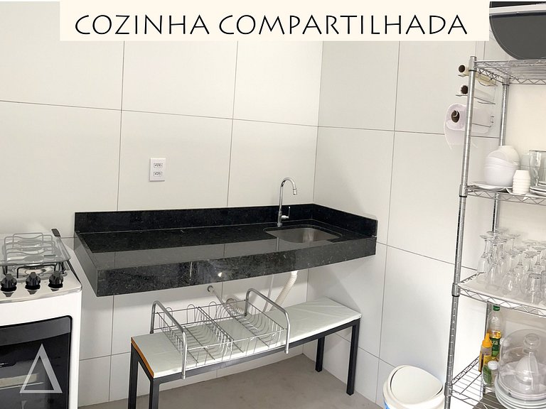 Cabana Ar - Hidromassagem, Cama King e Varanda Privativa