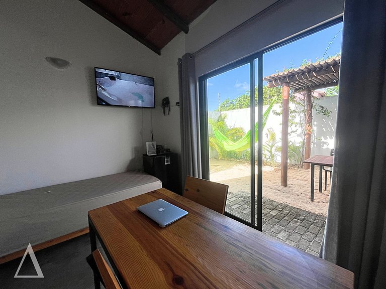 Cabana Ar - Hidromassagem, Cama King e Varanda Privativa