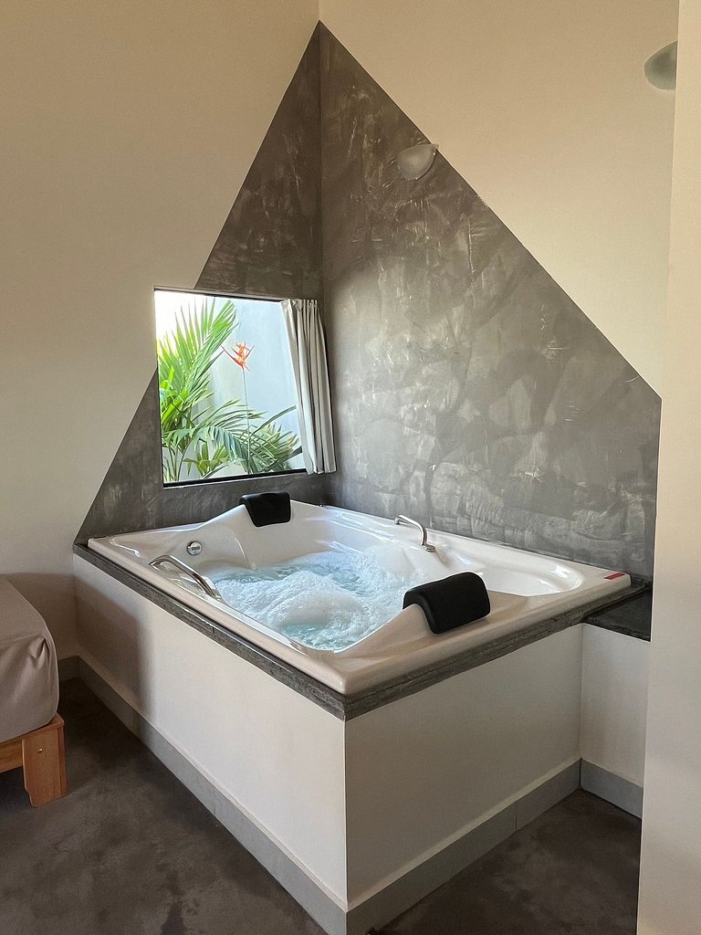Cabana Água - Hidromassagem, Wifi e Varanda