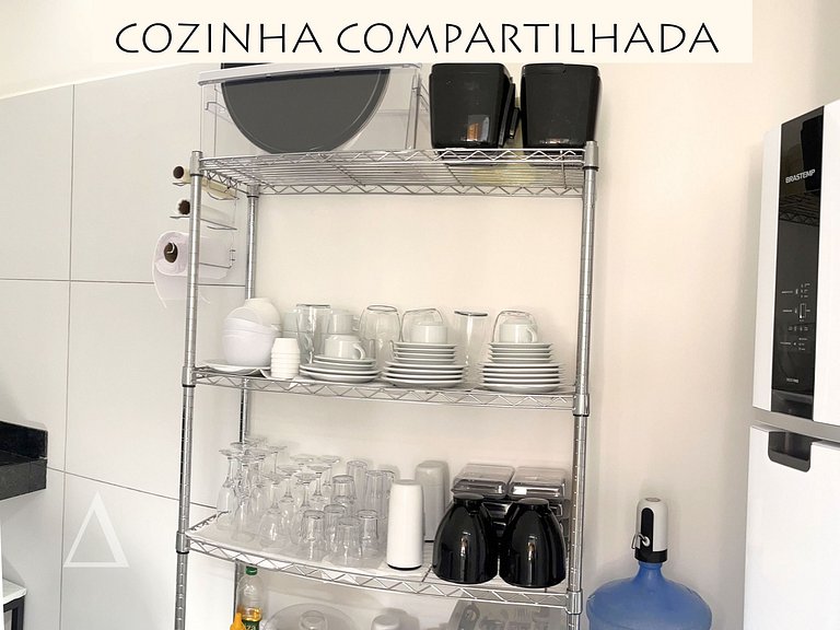 Cabana Fogo/Terra - Hidro, Cama King e Varanda Privativa
